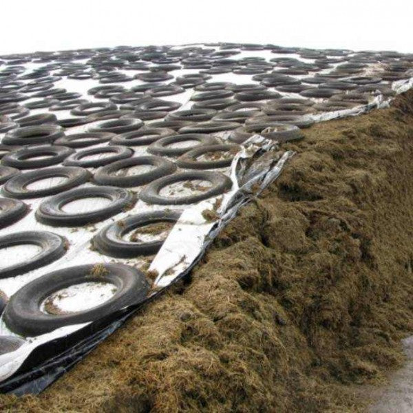 Silage Tarp 5 mil Black/White Plastic Sheeting –